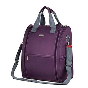 Diaper Bag Backpack Tote Purple